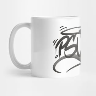 PSYCHO Graffiti Tag Mug